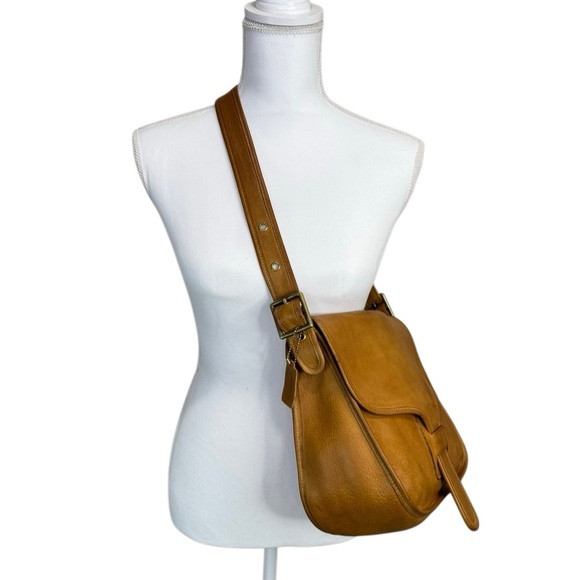 RARE Vintage Coach Courier Bonnie Cashin Crossbody Pre-Serial Number Leather - Picture 15 of 16